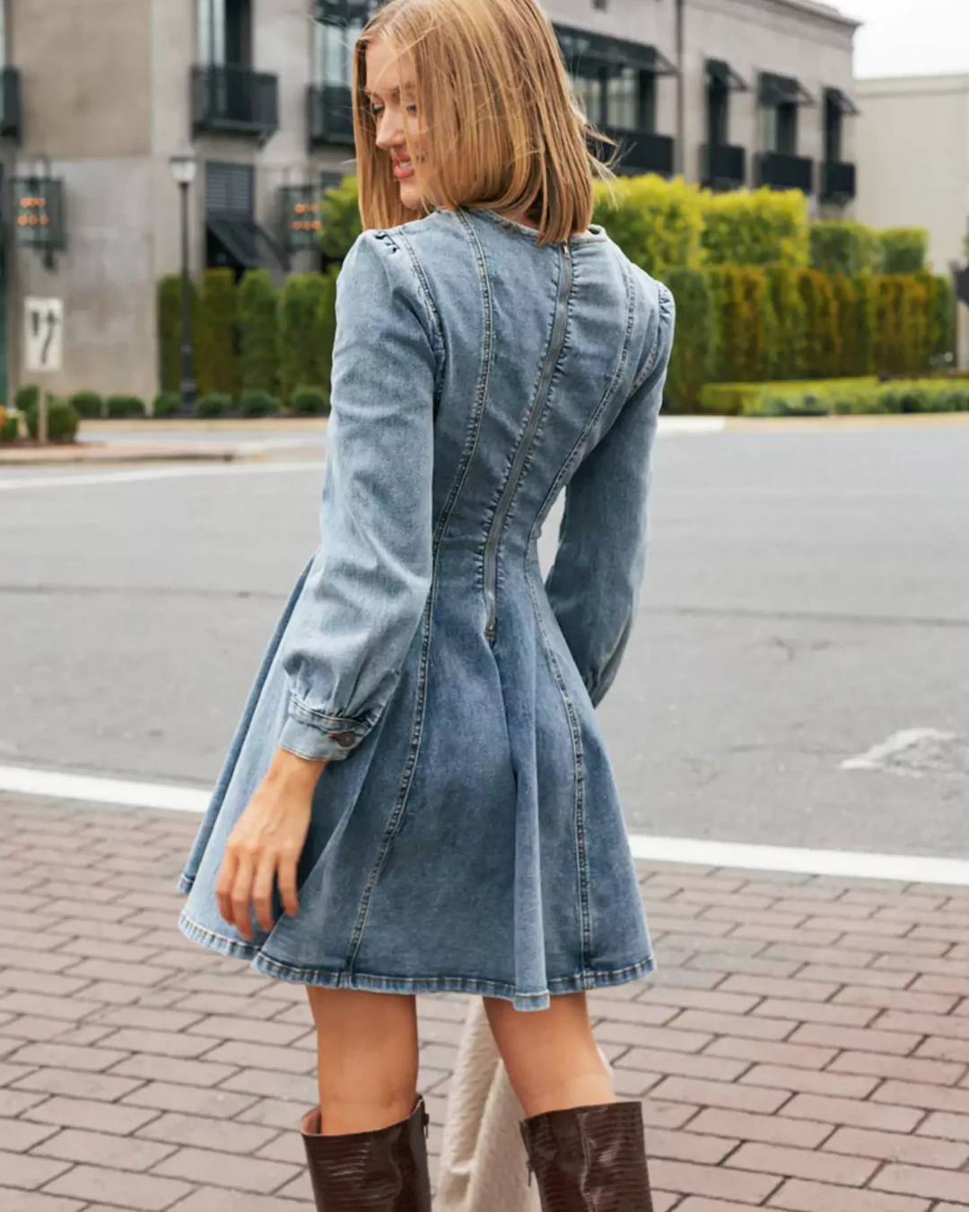 Denim Darling Mini Dress