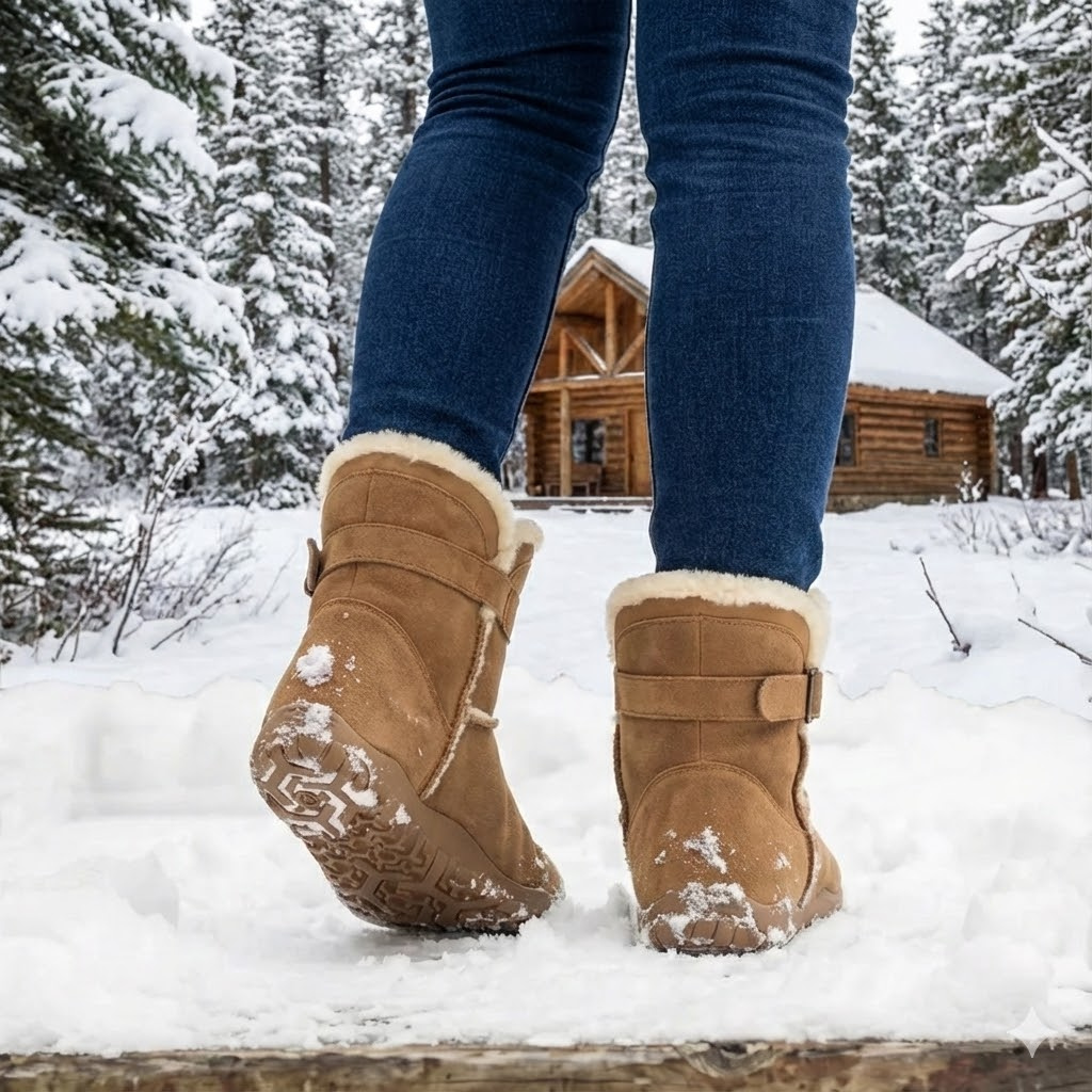 Frozely — Women’s Fur-Lined Barefoot Shoes