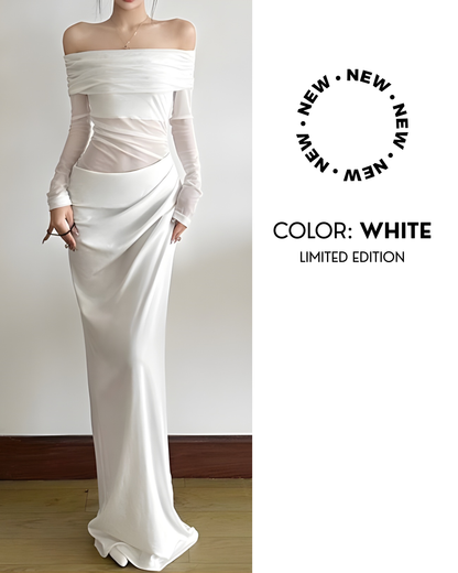 OFF SHOULDER MAXI DRESS