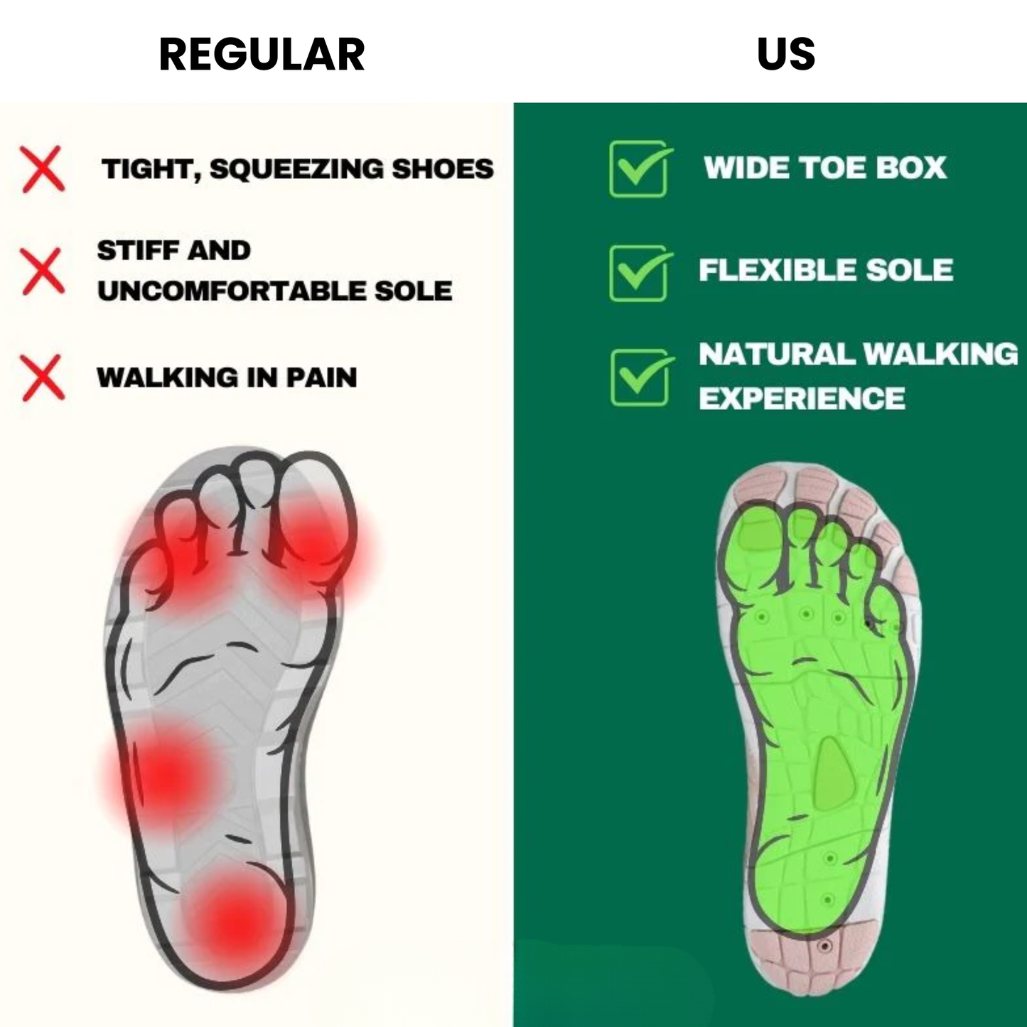 ArcticBare Pro - Healthy & non-slip barefoot shoes (Unisex)