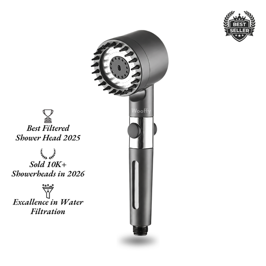 WOOFFY™ FILTERED SHOWERHEAD