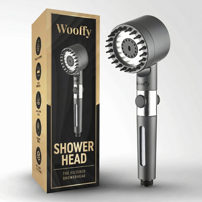WOOFFY™ FILTERED SHOWERHEAD