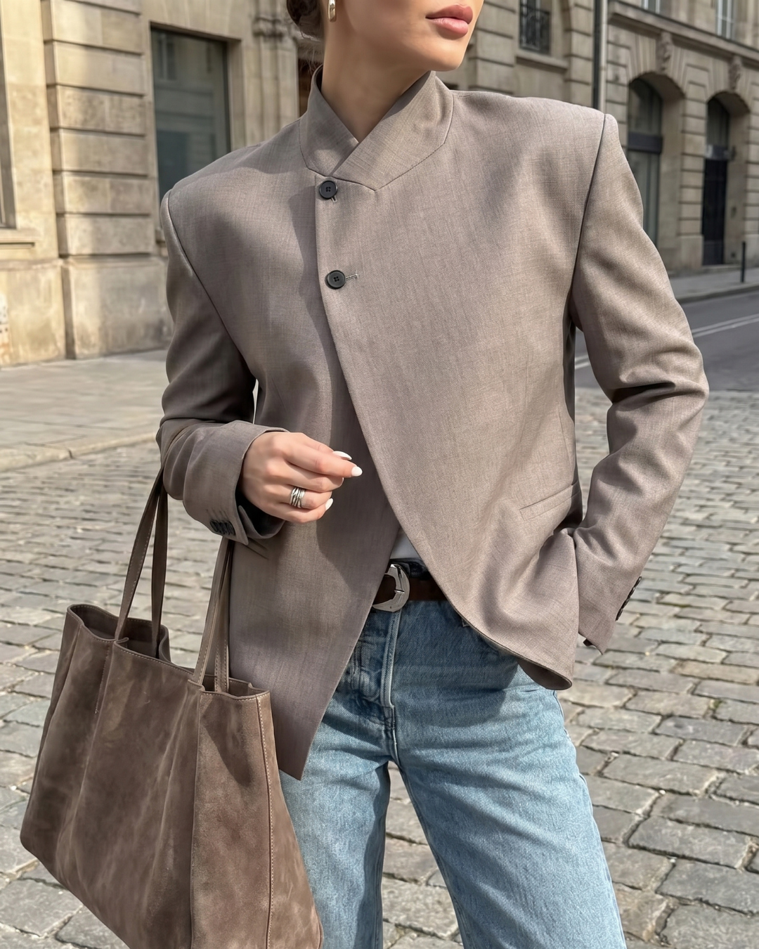 The Milan Asymmetrical Blazer