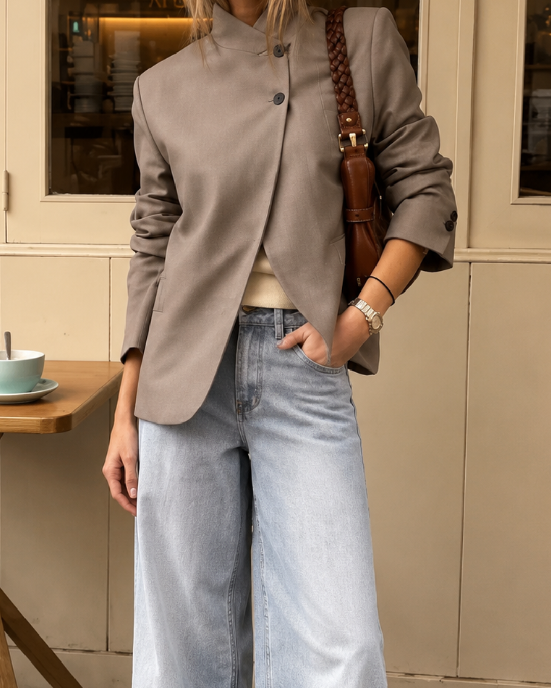 The Milan Asymmetrical Blazer