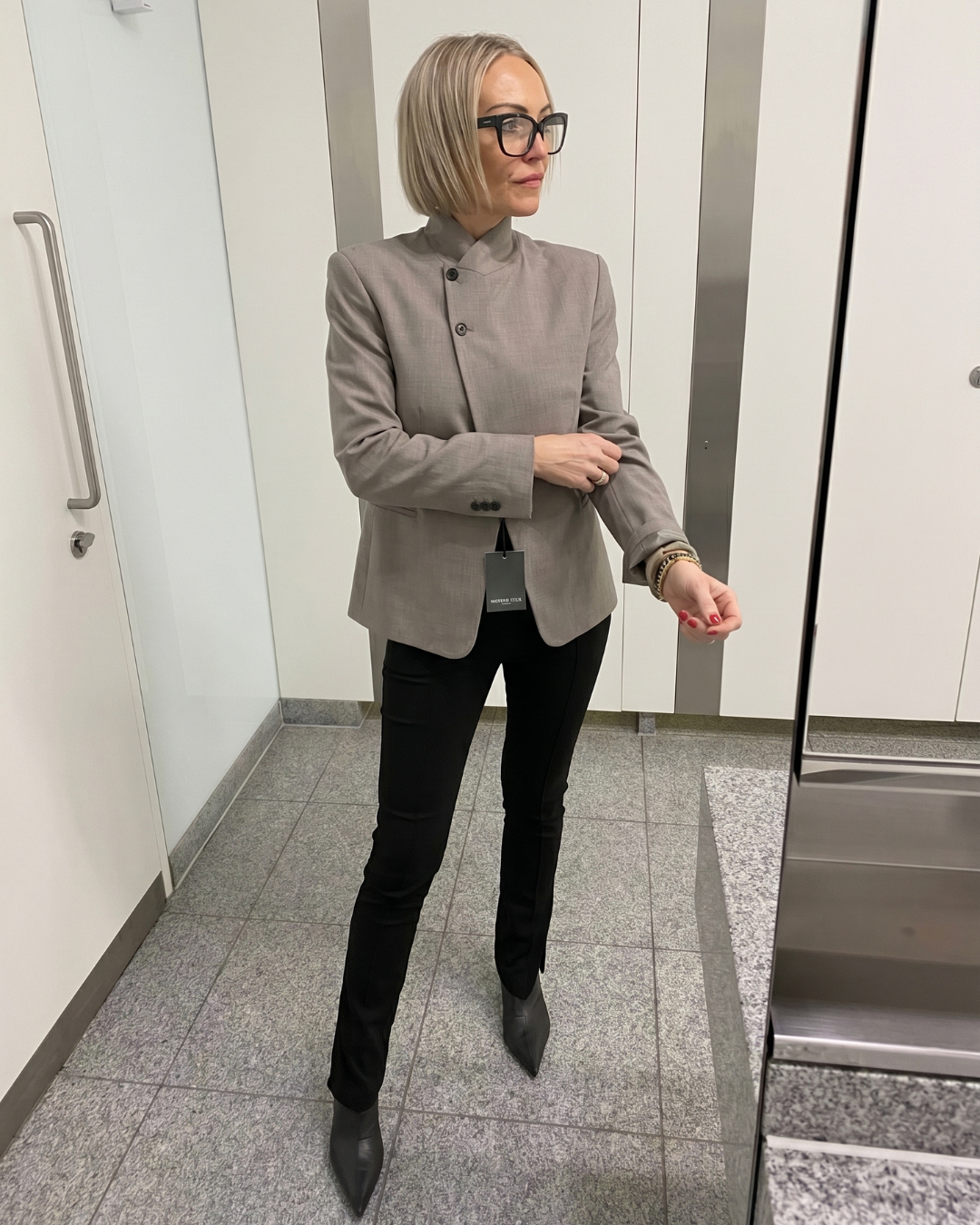 The Milan Asymmetrical Blazer