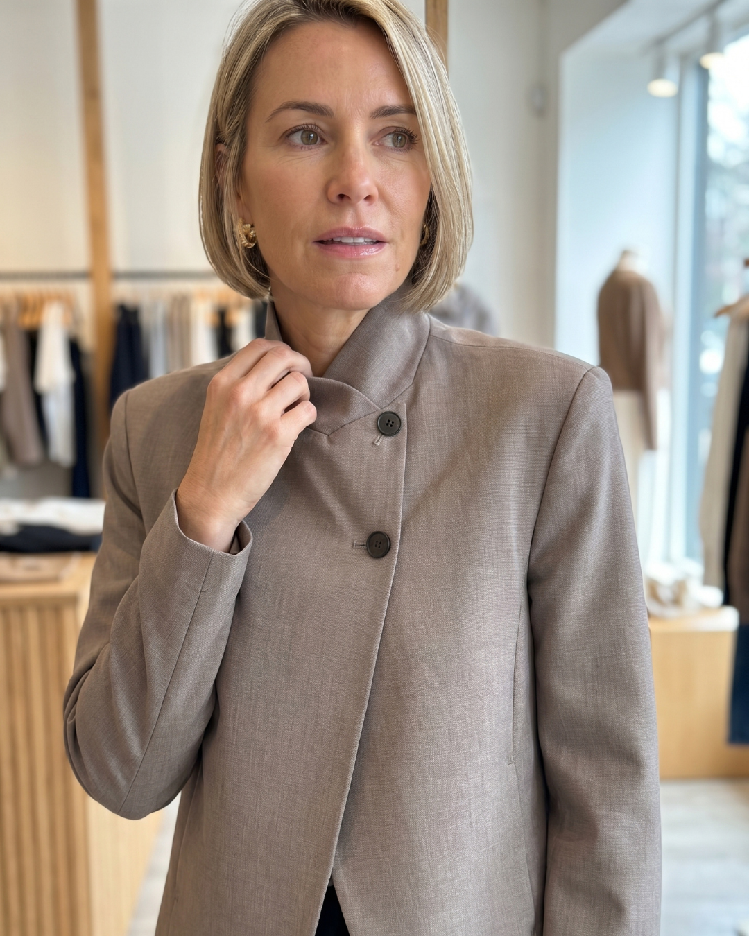 The Milan Asymmetrical Blazer