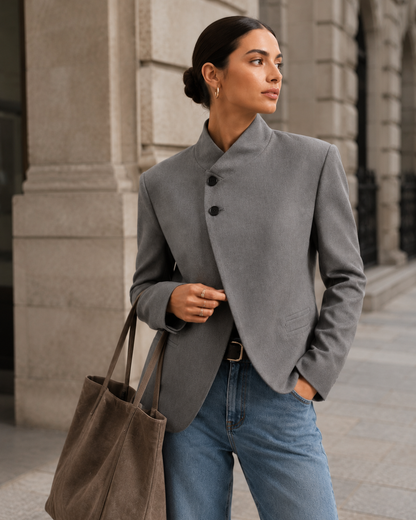 The Milan Asymmetrical Blazer