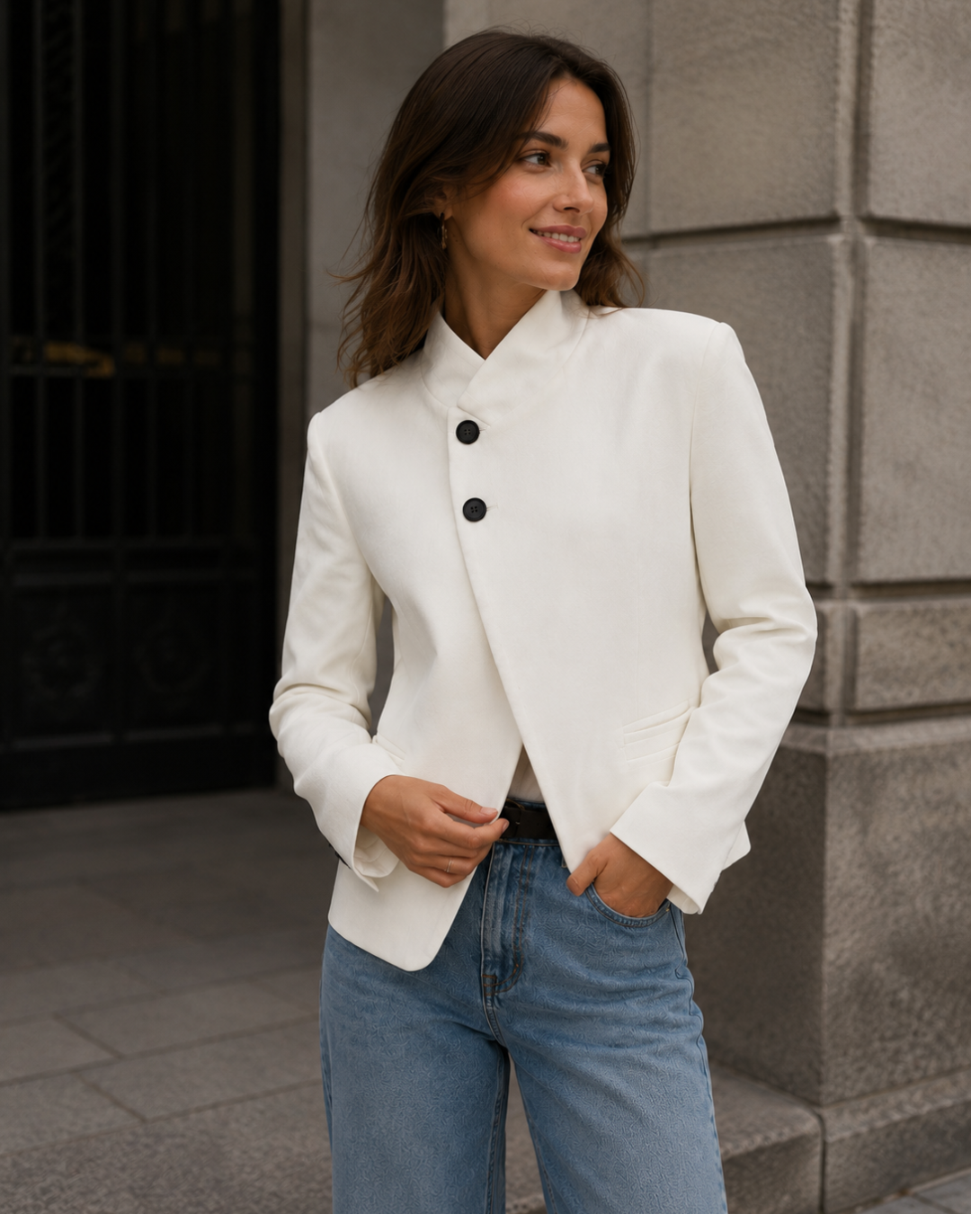 The Milan Asymmetrical Blazer