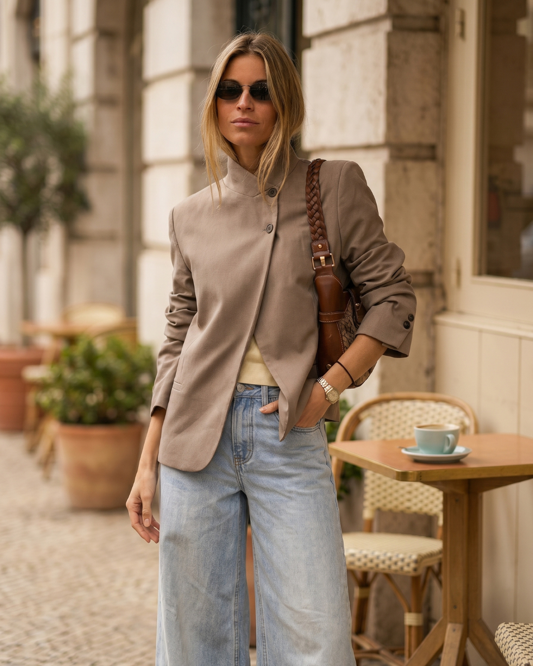 The Milan Asymmetrical Blazer