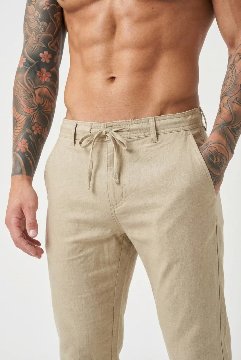 Coastal Linen Trousers