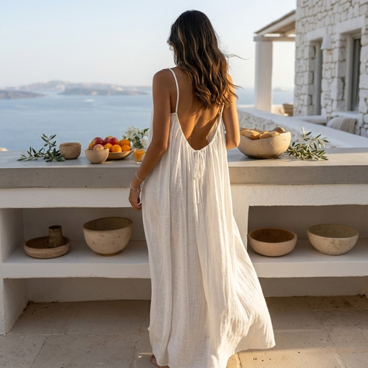 Wooffy™ FlowBack Maxi Dress